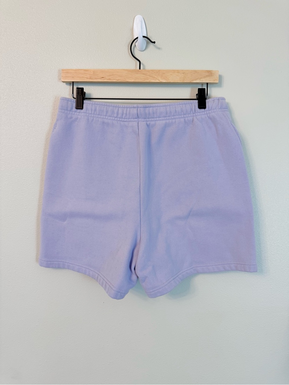 Aritzia TNA Cozy Fleece Mega 5” Sweatshort Lavender Size M - Picture 6 of 9
